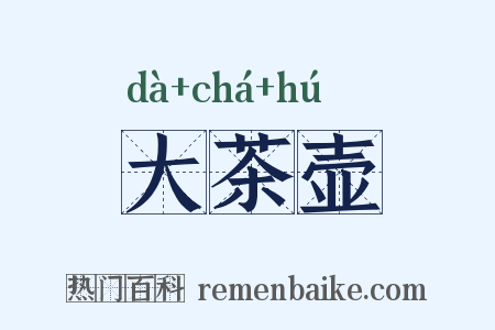 大茶壶是什么意思的图片